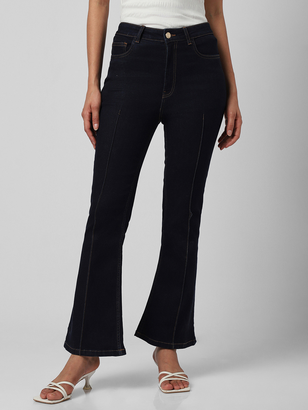 Van Heusen Woman Clean Look Mid-Rise Bootcut Jeans
