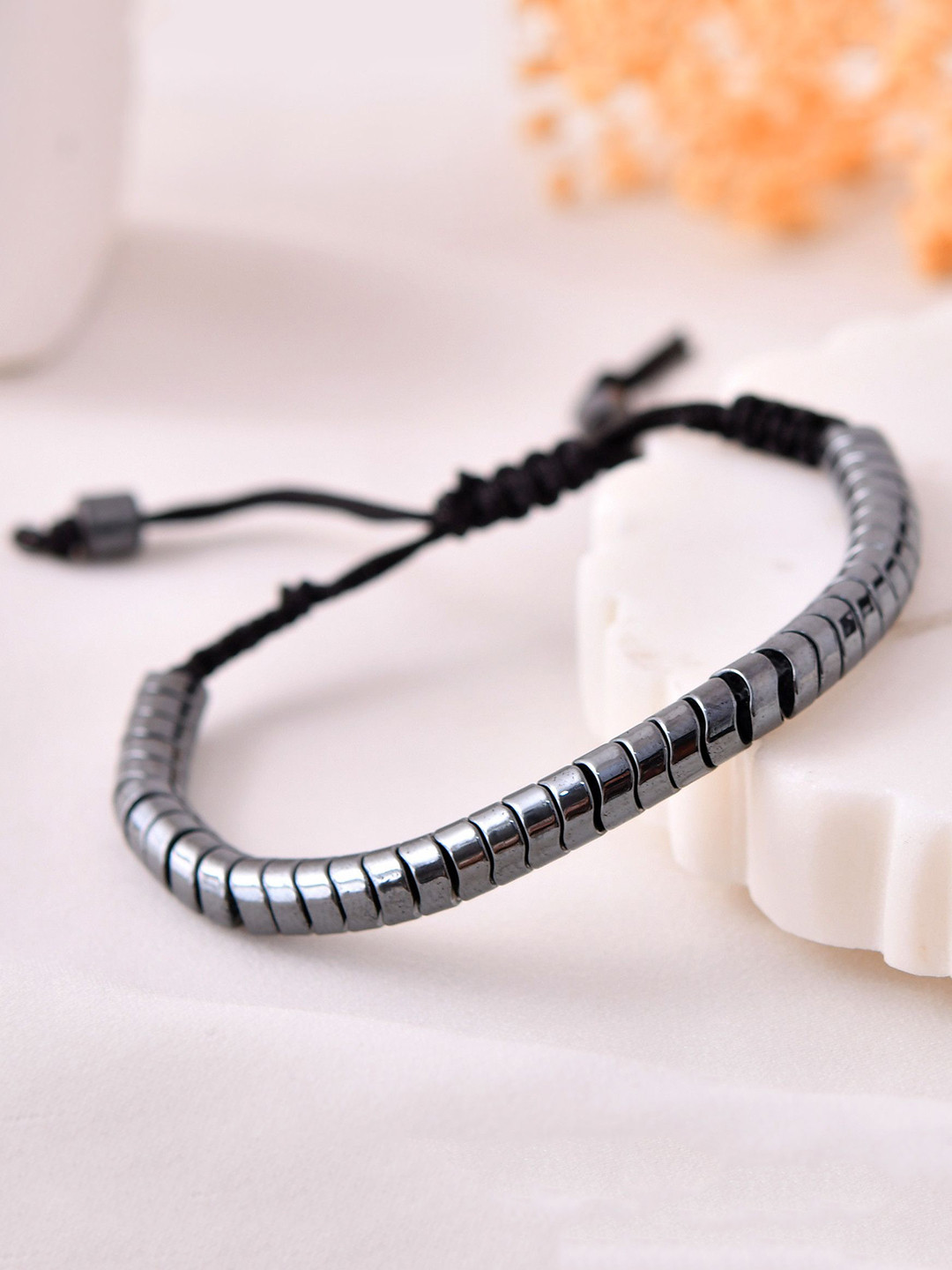 Ringzinnie Unisex Rhodium-Plated Wraparound Bracelet