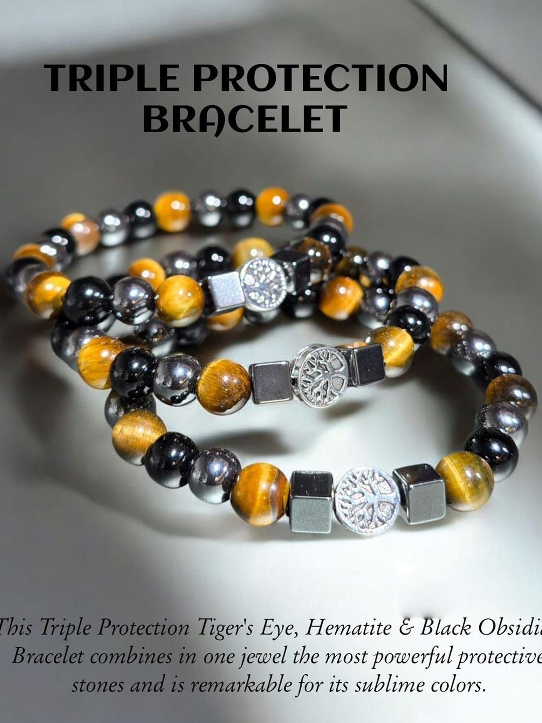 BAKA Crystals Elasticated Bracelet
