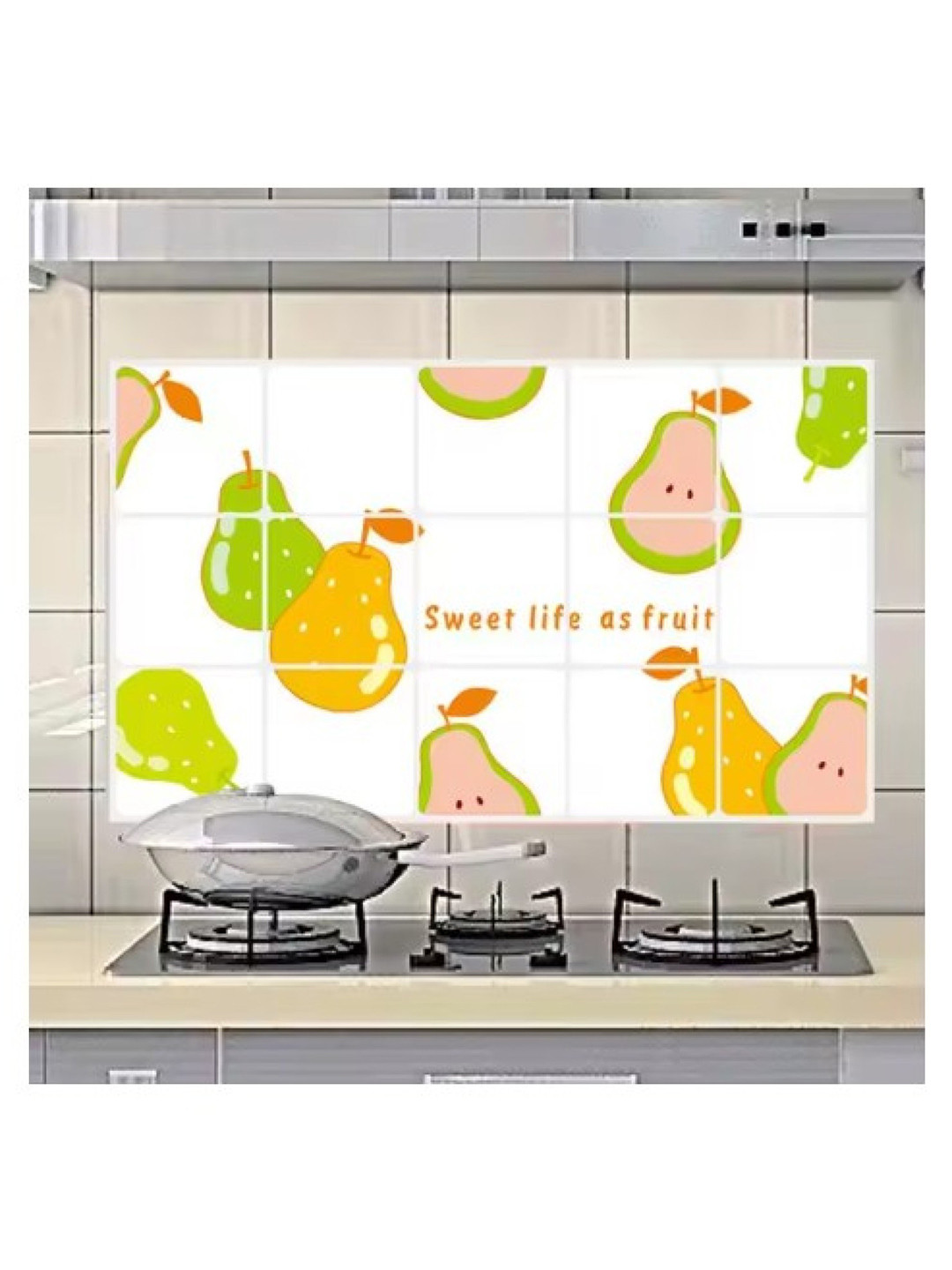 INDIAN ROYALS Kitchen Tools Self Adhesive Wall Sticker