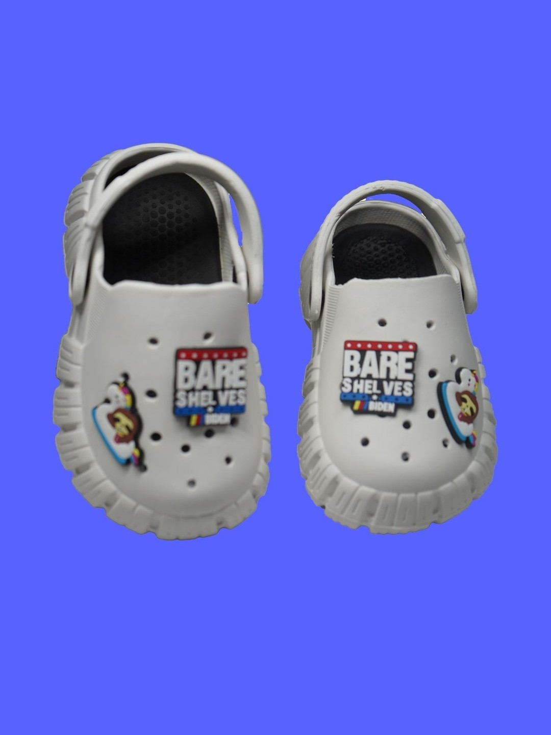 INDUS CLOUD Kids-Unisex Off White EVA Clogs