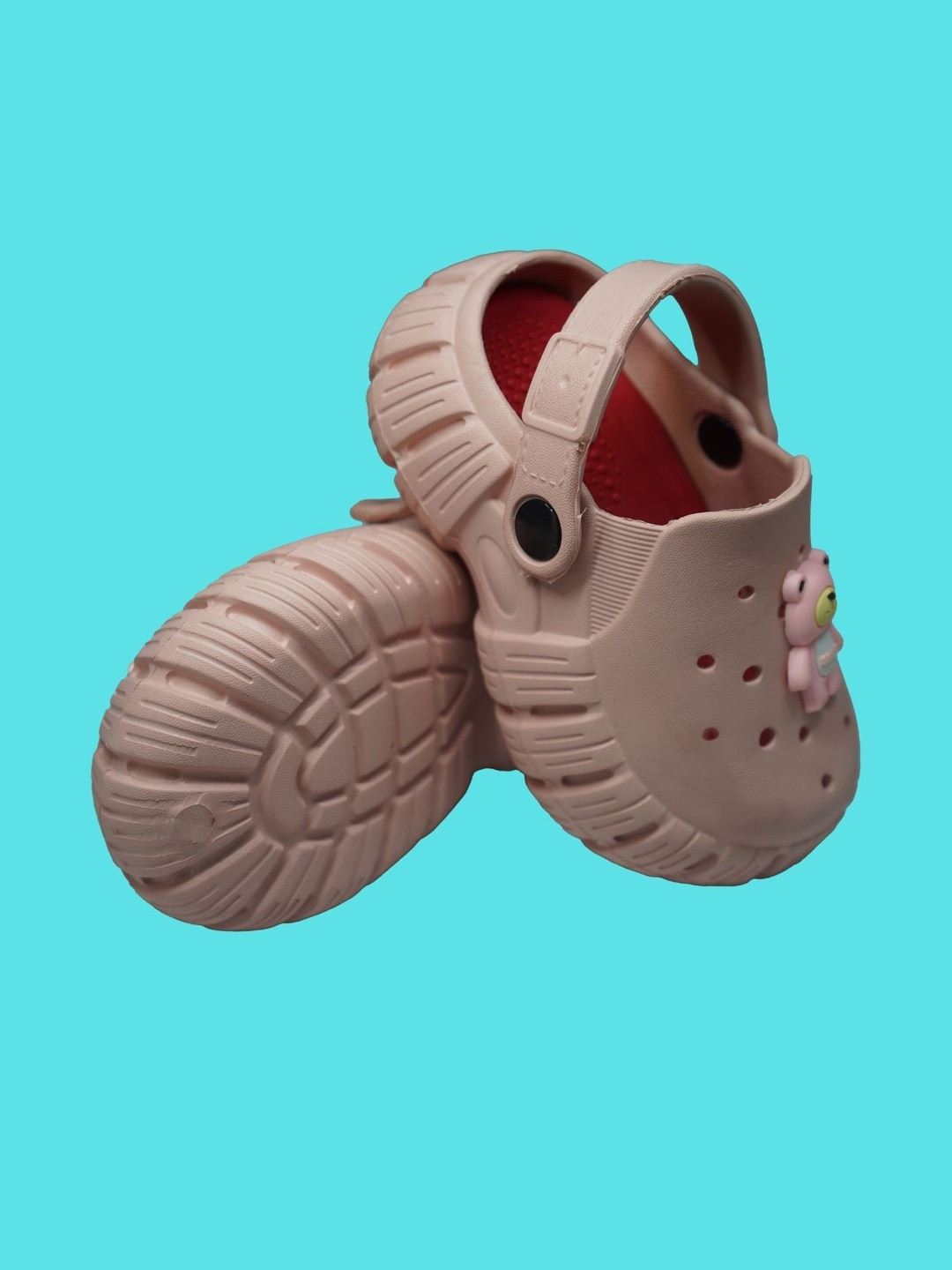 INDUS CLOUD Kids-Unisex Pink EVA Clogs