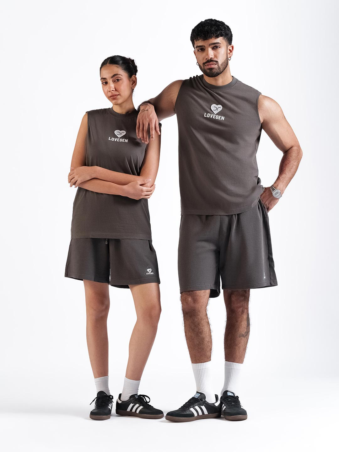 Lovegen x Darshan Raval Unisex Relaxed Fit Bermuda Shorts