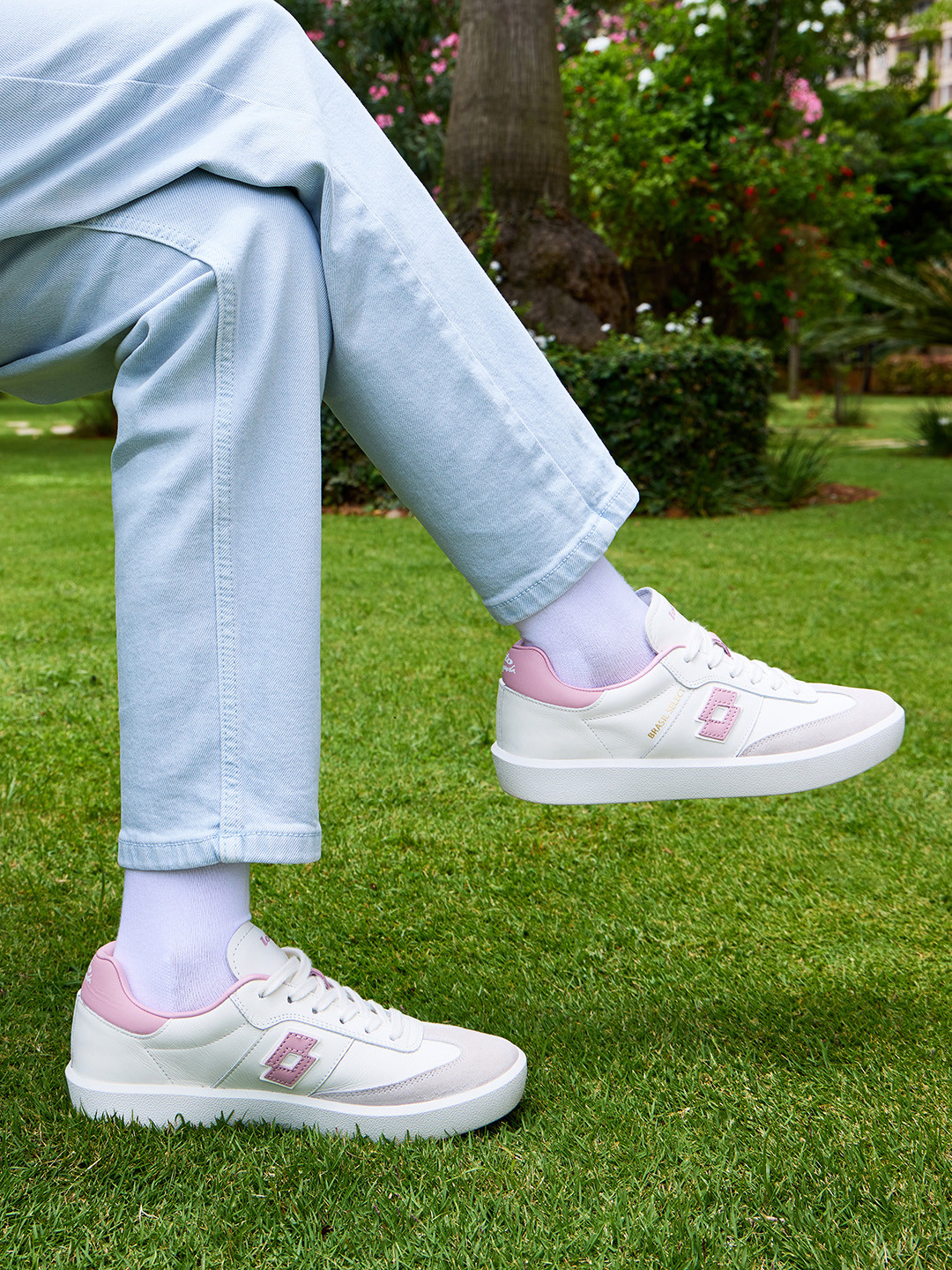 Lotto Women Brasil Select OG White Leather Sneakers