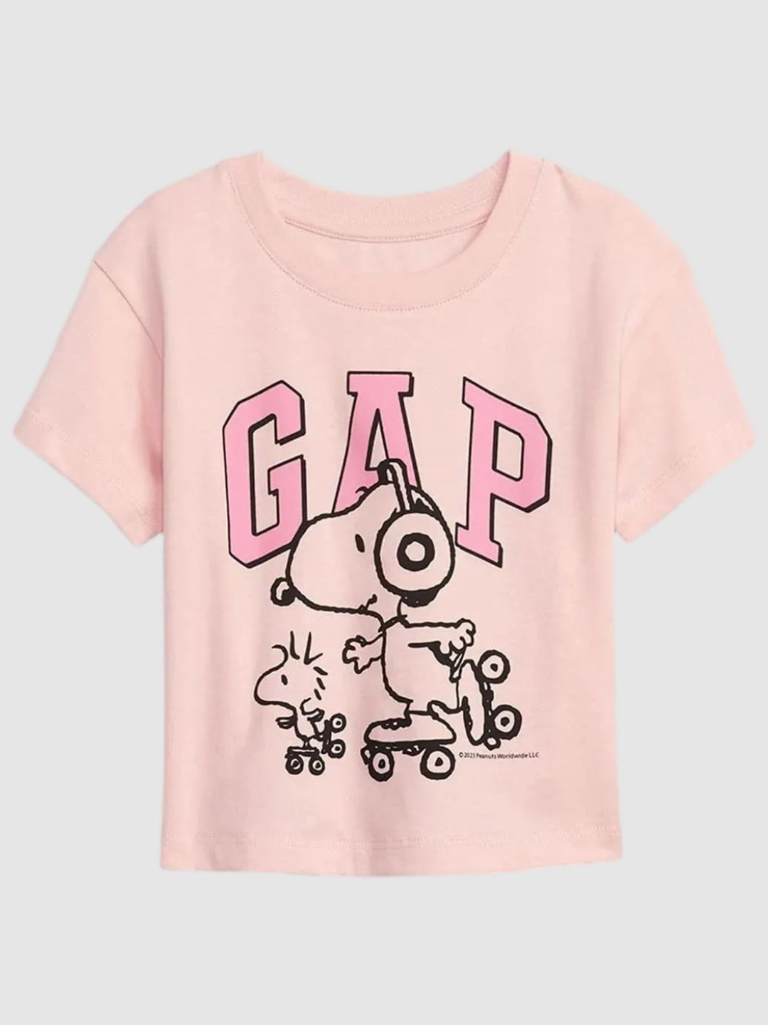GAP Girls Character Graphic Printed Crew Neck T-Shirt