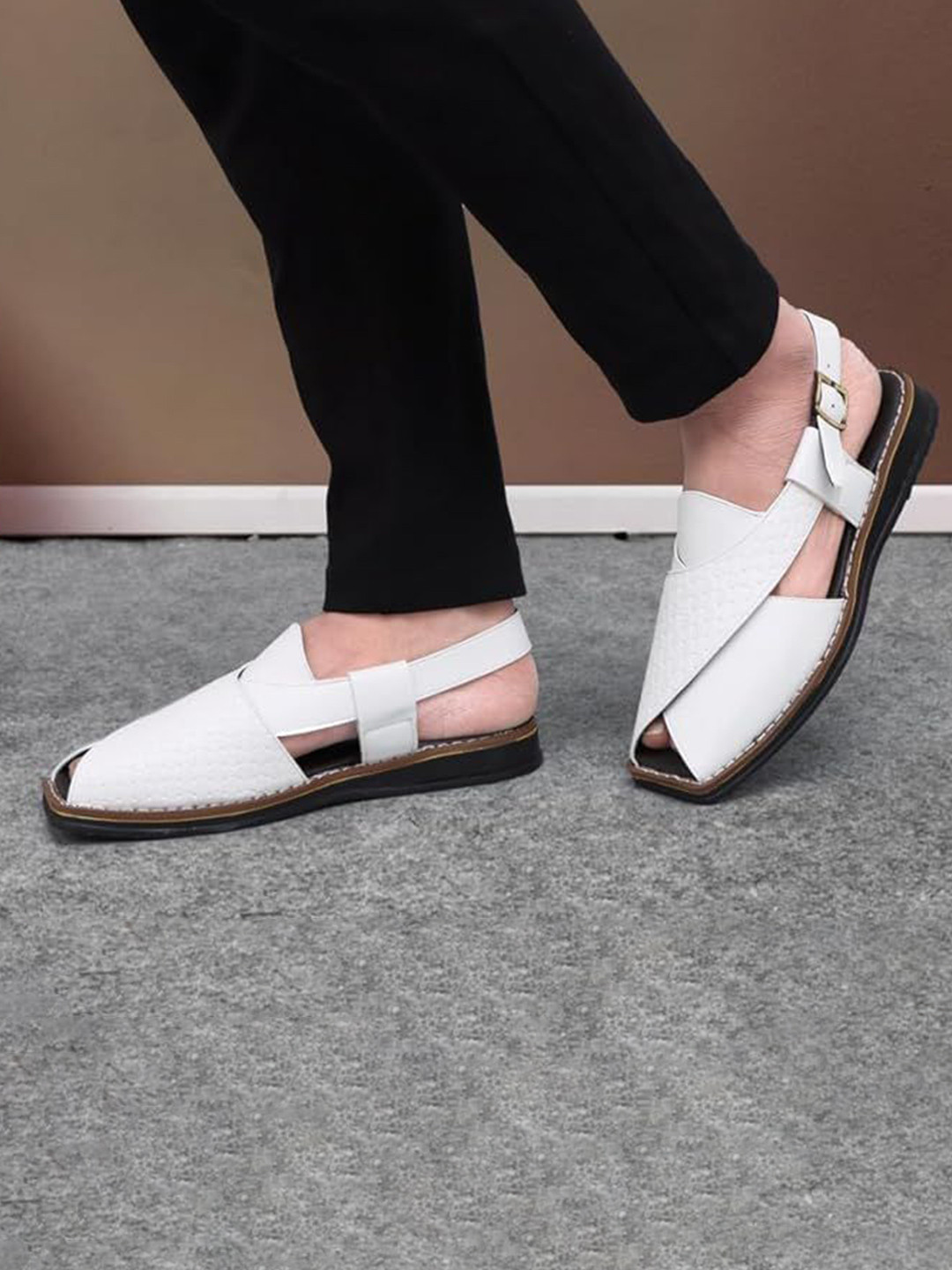 N N Creation Men Ethnic Fisherman Sandals