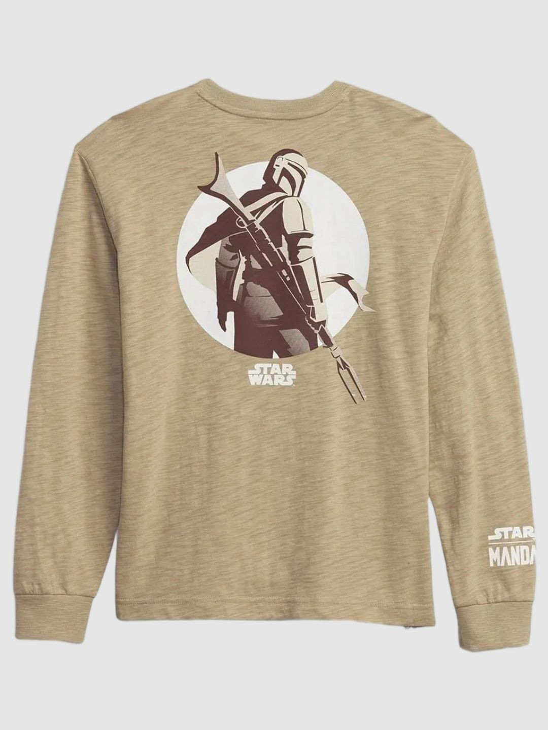 GAP Boys Star Wars Printed Crew Neck Pure Cotton T-shirt