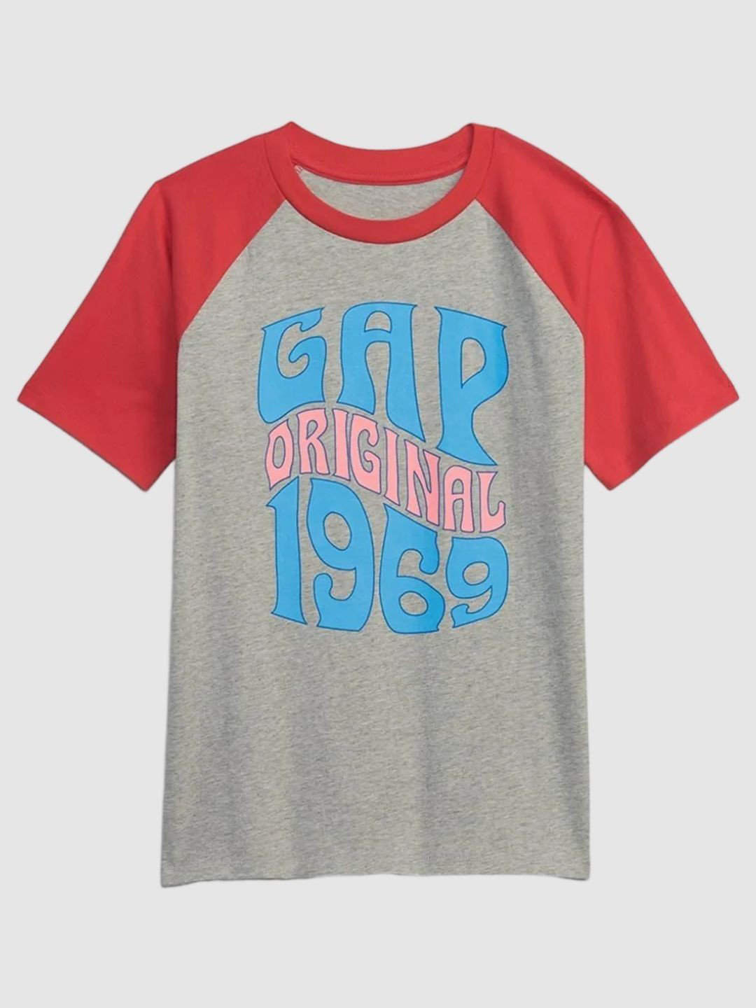 GAP Boys Trendy Graphic Printed Crew Neck Pure Cotton T-shirt