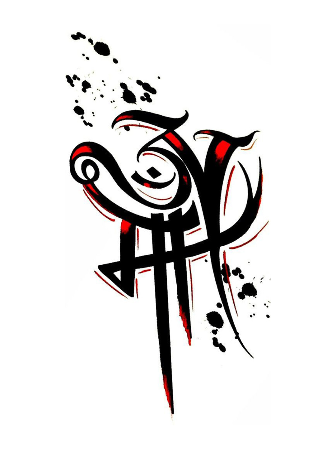 ORDERSHOCK Maa New Design Waterproof Temporary Body Tattoo