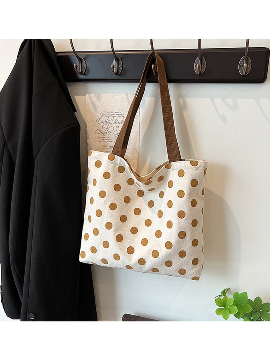 CORSICA  Women Polka Dot Printed PU Hand Bag