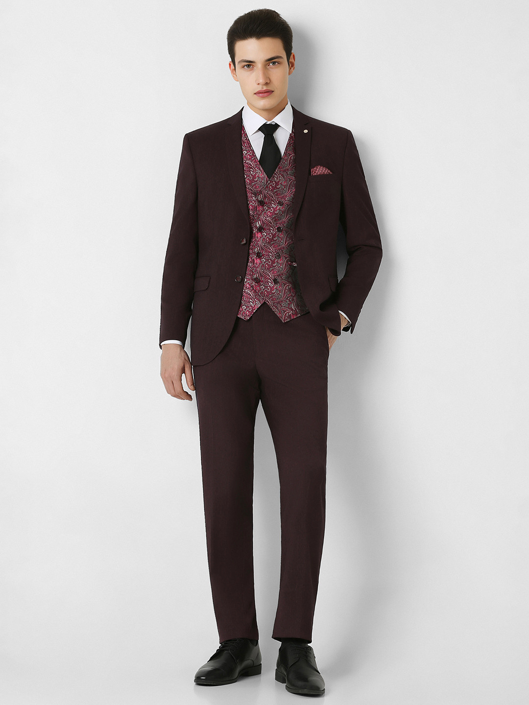 Van Heusen Men 3-Pices Single-Breasted Suits