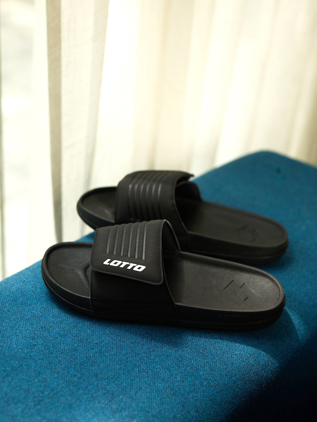 Lotto Men Enduro X Black Slides