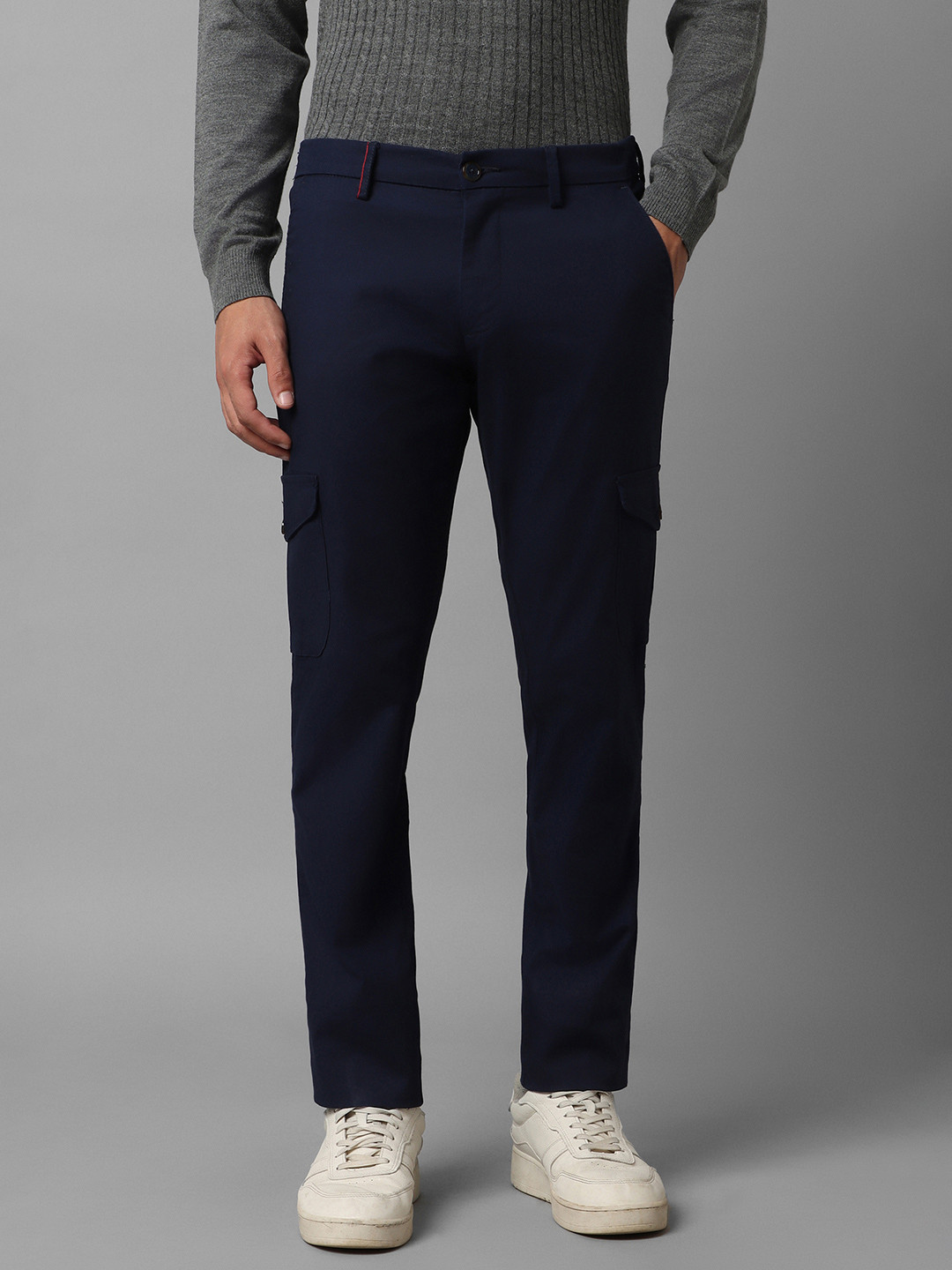 Louis Philippe Sport Men Tapered Fit Cargos