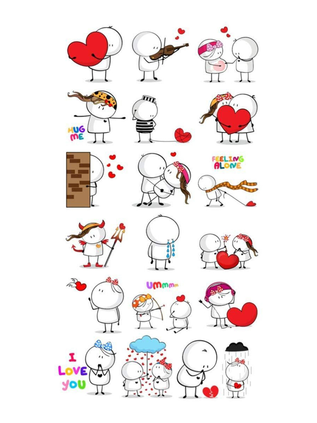 ORDERSHOCK Set Of 18 Waterproof Temporary Body Tattoo