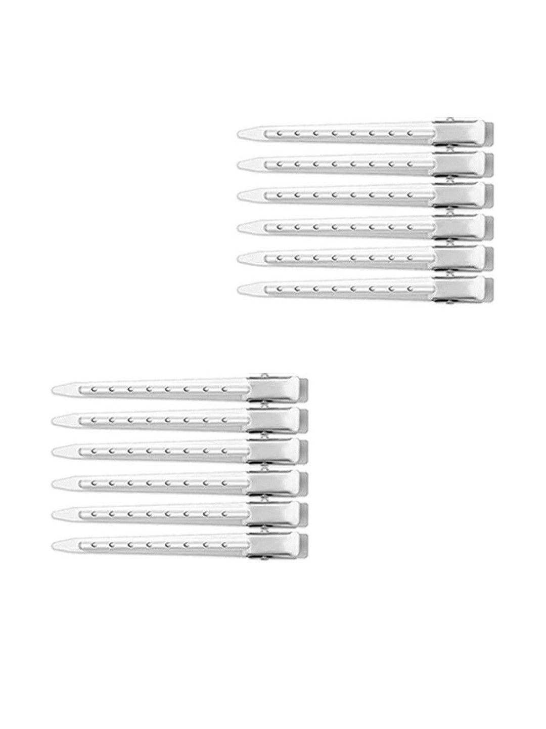 VIEWS Silver Wavy Clip-In Locks Hair Extension5 inch