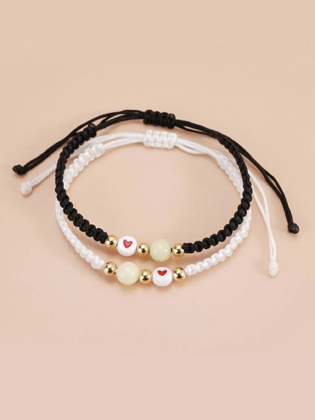 The Kempu Collection Women 2 Silver-Plated Charm Bracelet