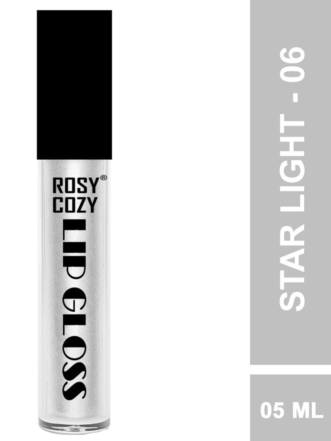 ROSY COZY Long Lasting Shimmer Lip Gloss - 5 ml - Star Light 06