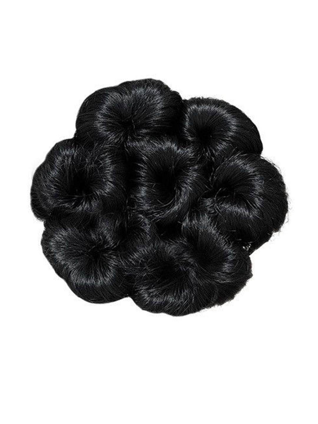 VIEWS Black Wavy Clip-In Locks Hair Extension