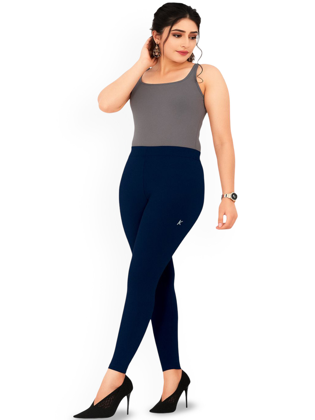 Friends company Women Stretchable Ankle-Length Leggings
