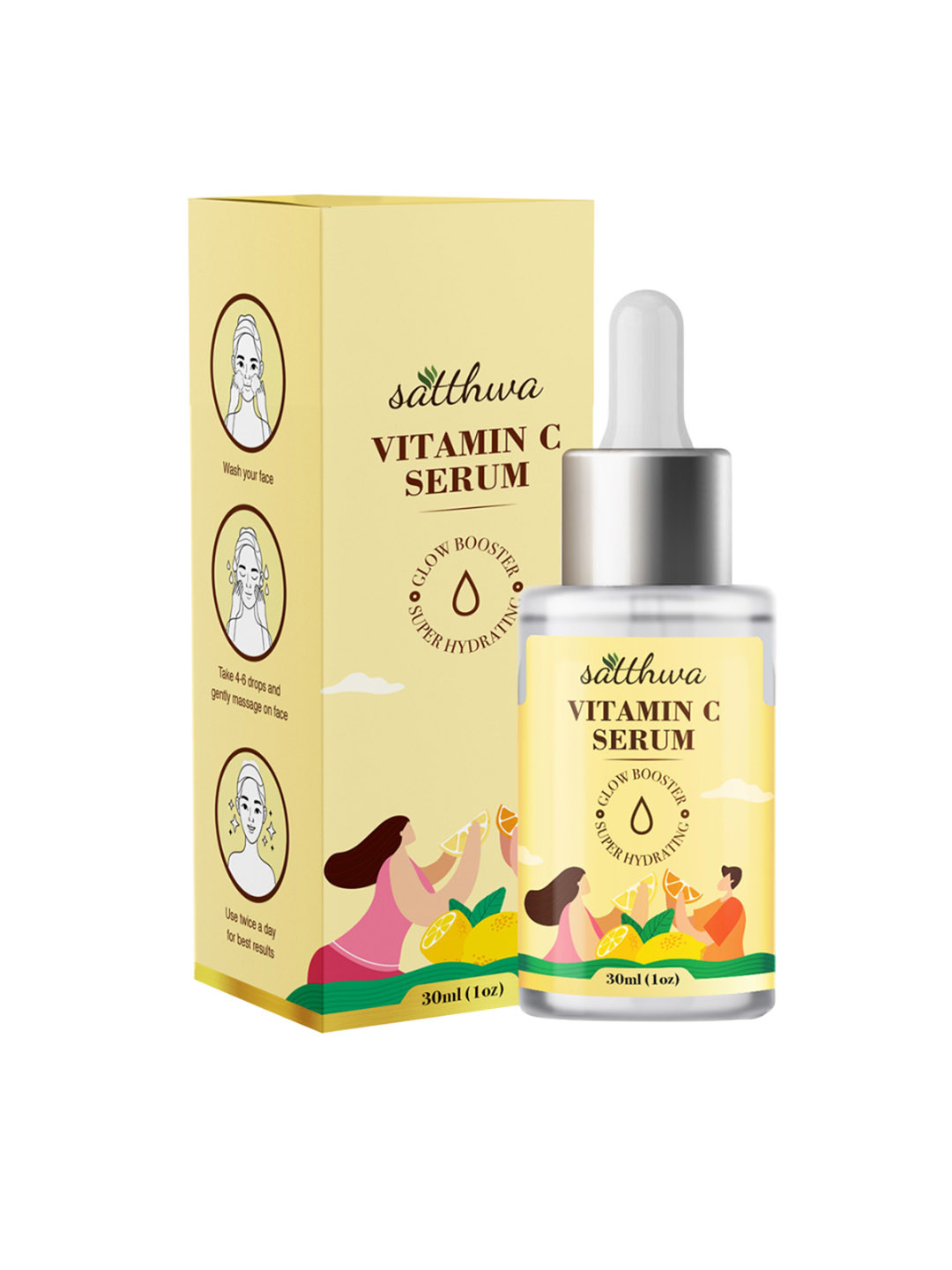 Satthwa 17% Vitamin C Face Serum - 30 ml