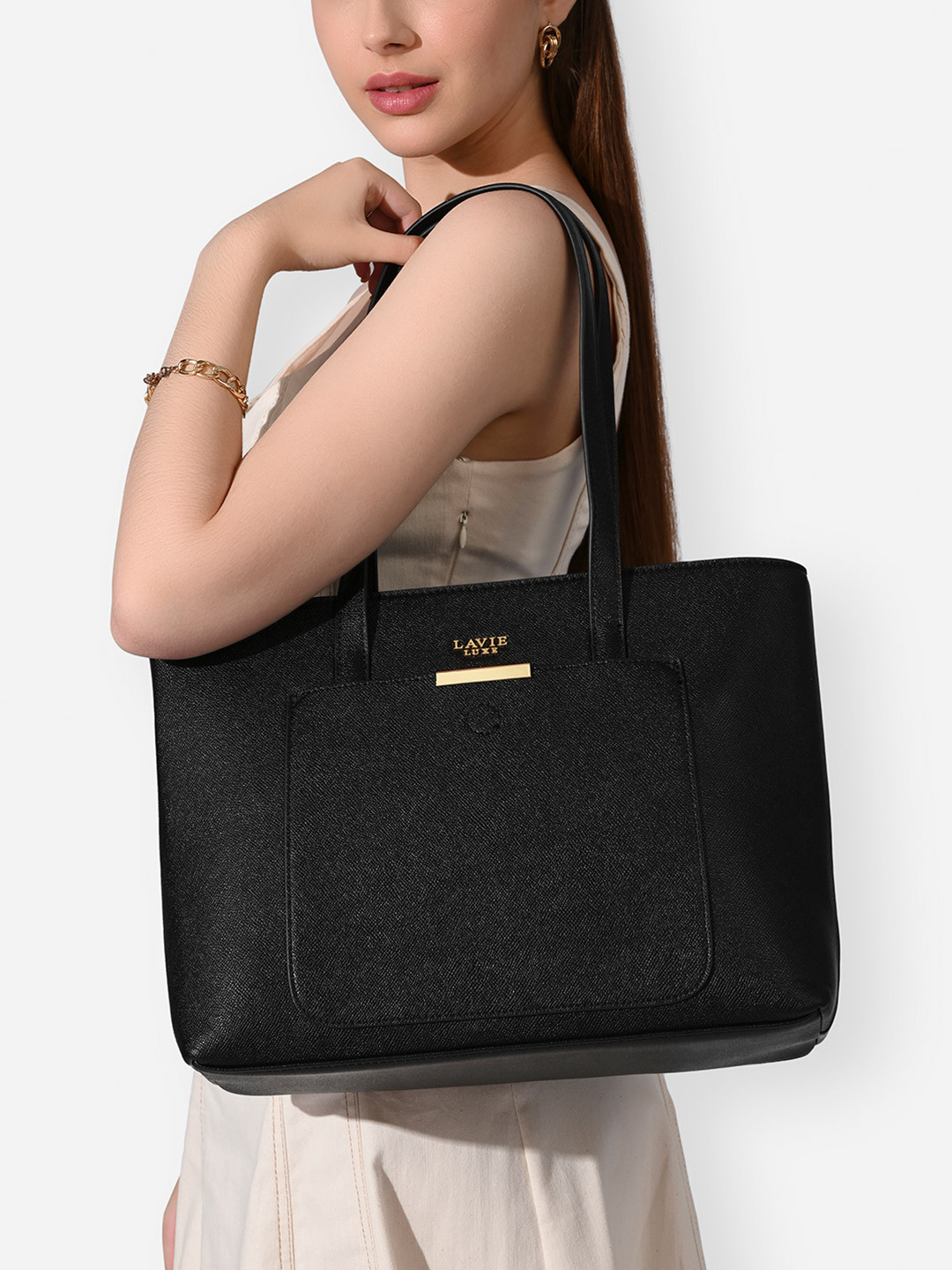 LAVIE LUXE Oversized Shopper Tote Bag