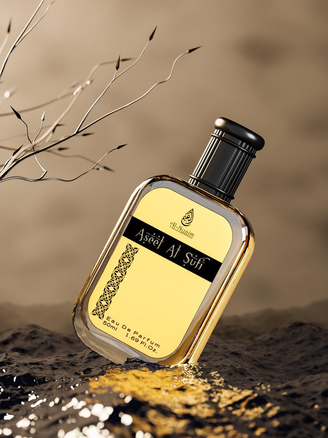 Al-Nuaim Set Of 2 Aseel Al Sufi Long Lasting Eau De Parfum- 50 ml Each
