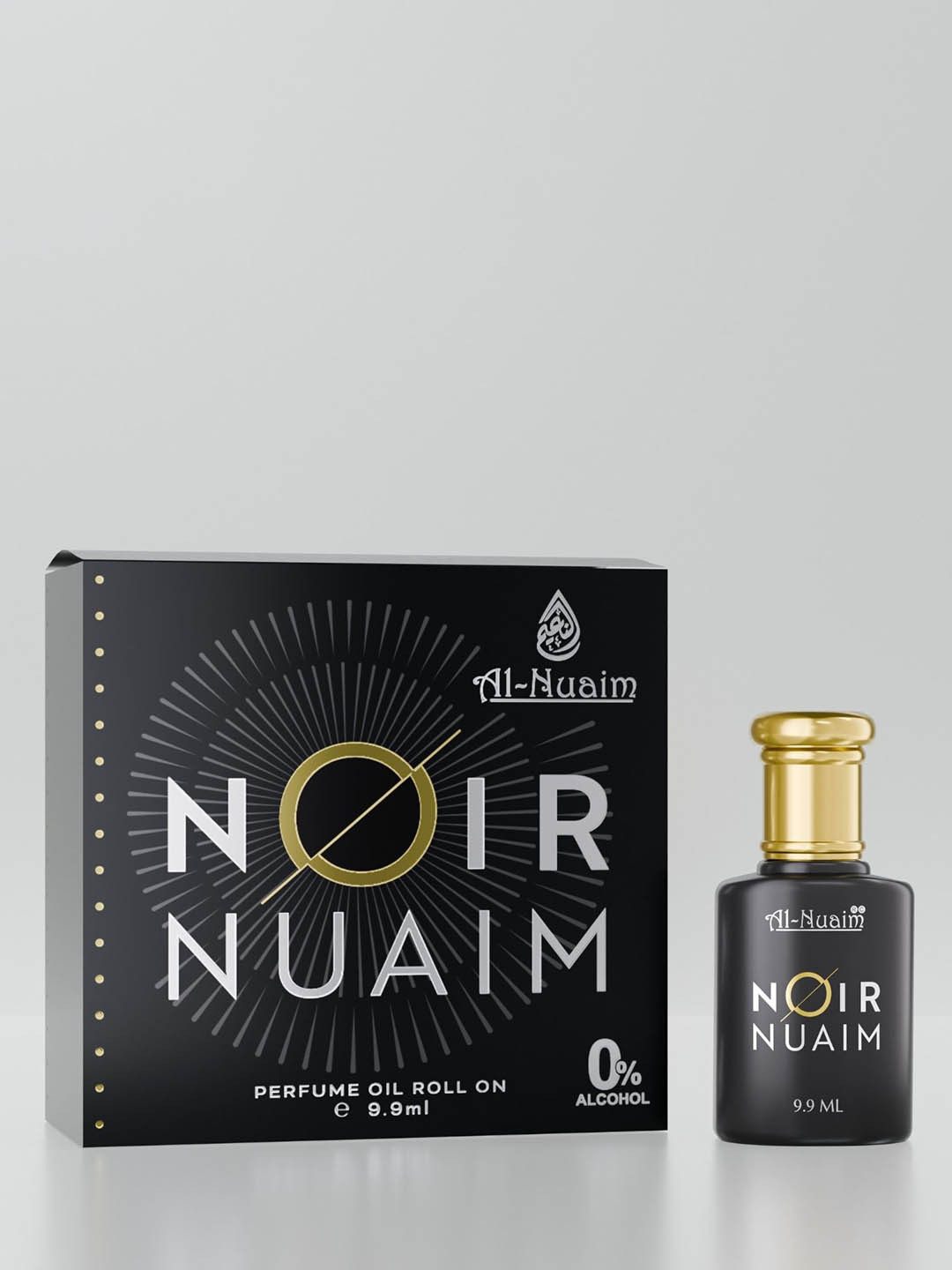 Al-Nuaim Set Of 3 Amer Series Noir Nuaim Alcohol Free Attar - 9.9ml Each