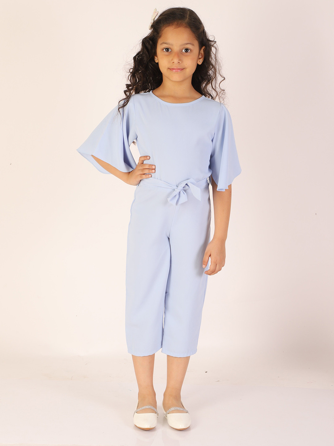 JBN Creation Girls Capri Jumpsuit