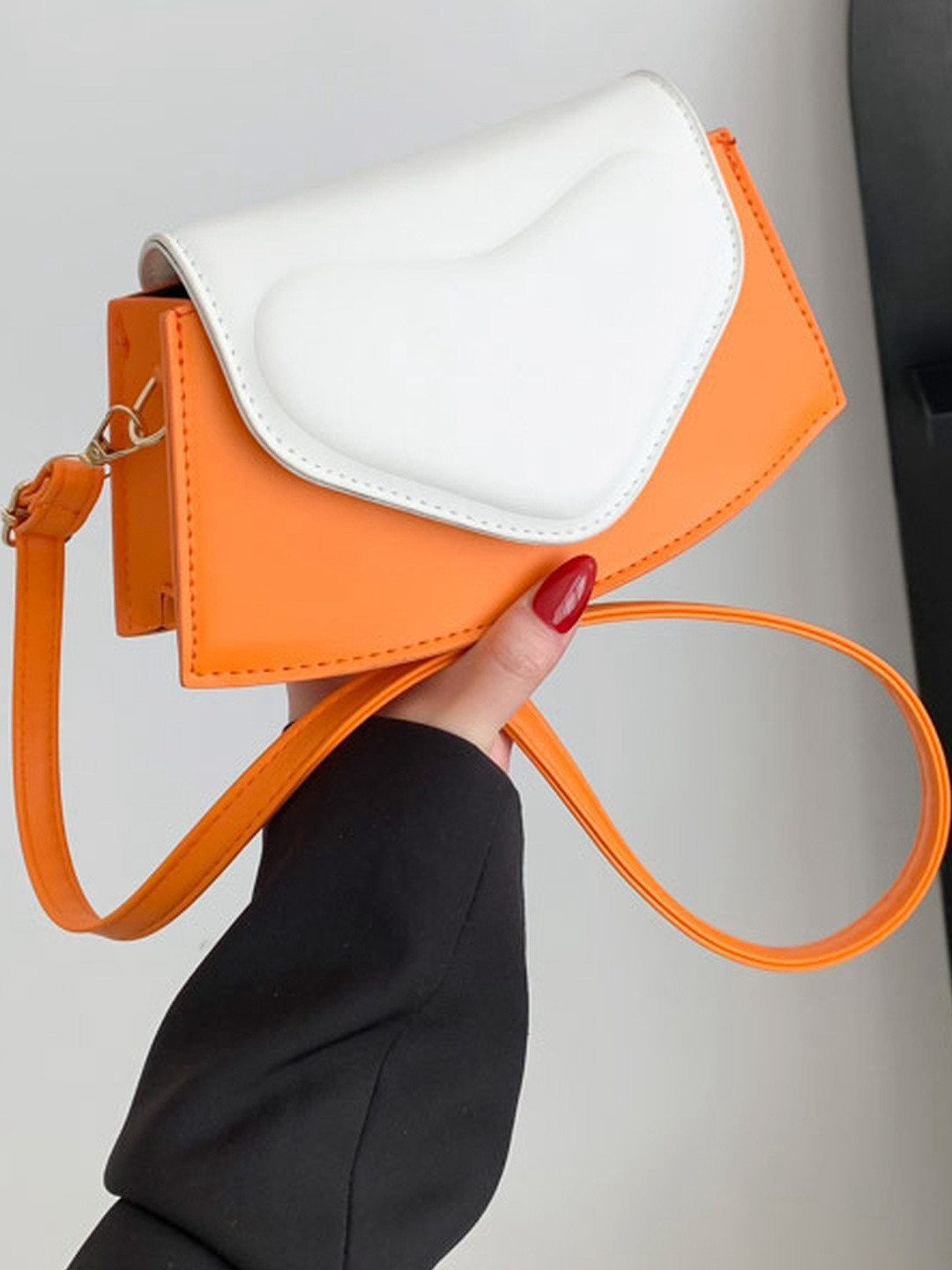 CORSICA Women Orange PU  Handbags