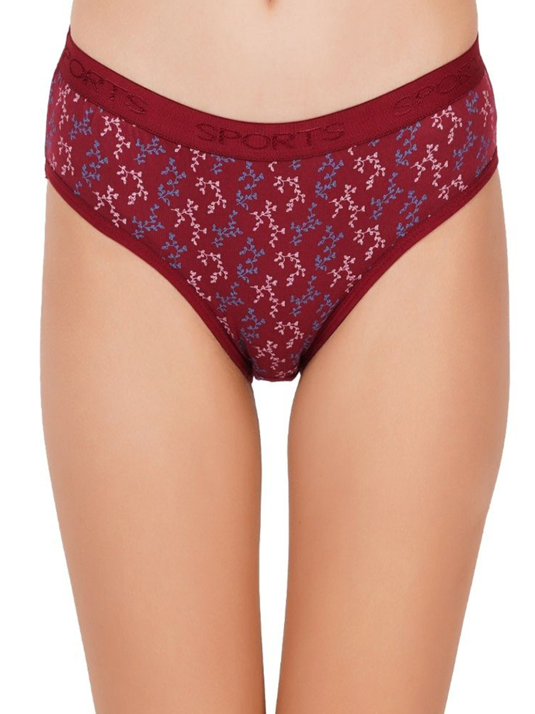 DARKWILD Women Pack of 3 Printed Cotton Hipster Brief