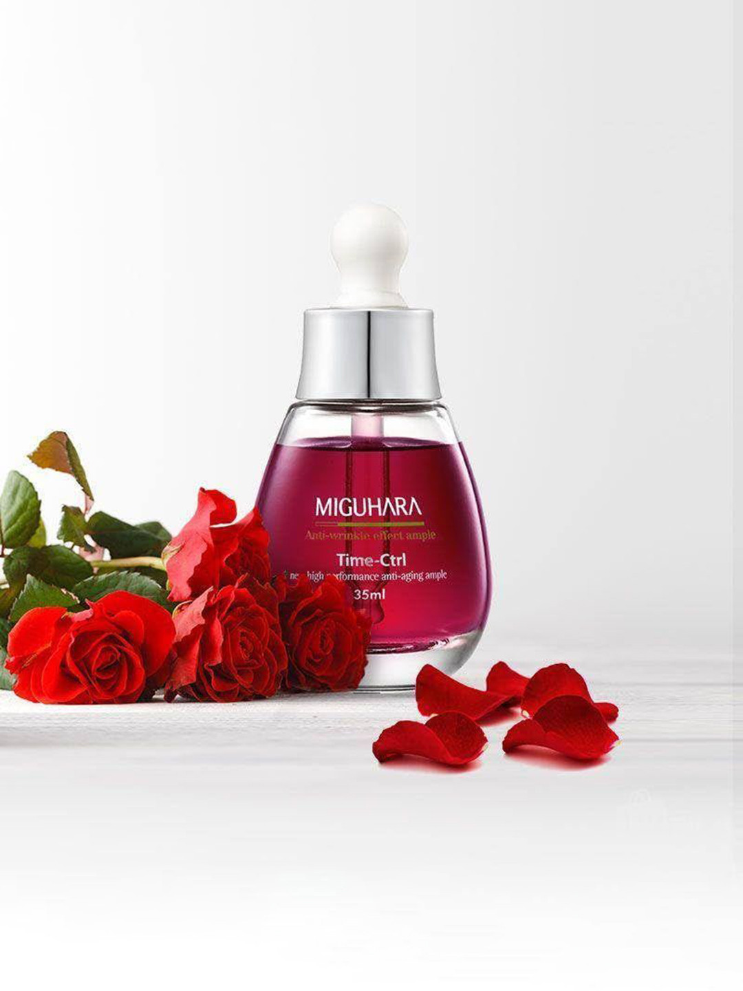 MIGUHARA Set Of 2 Anti-Wrinkle First Essence - 120 ml & Effect Ampoule - 35 ml