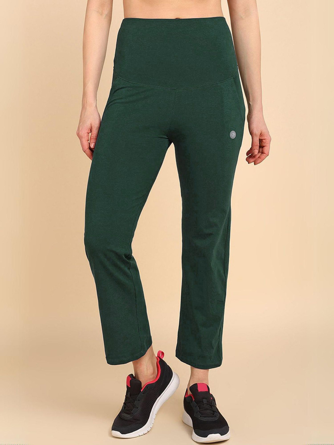 House Of Zelena Women Cotton Maternity & Postpartum Pants