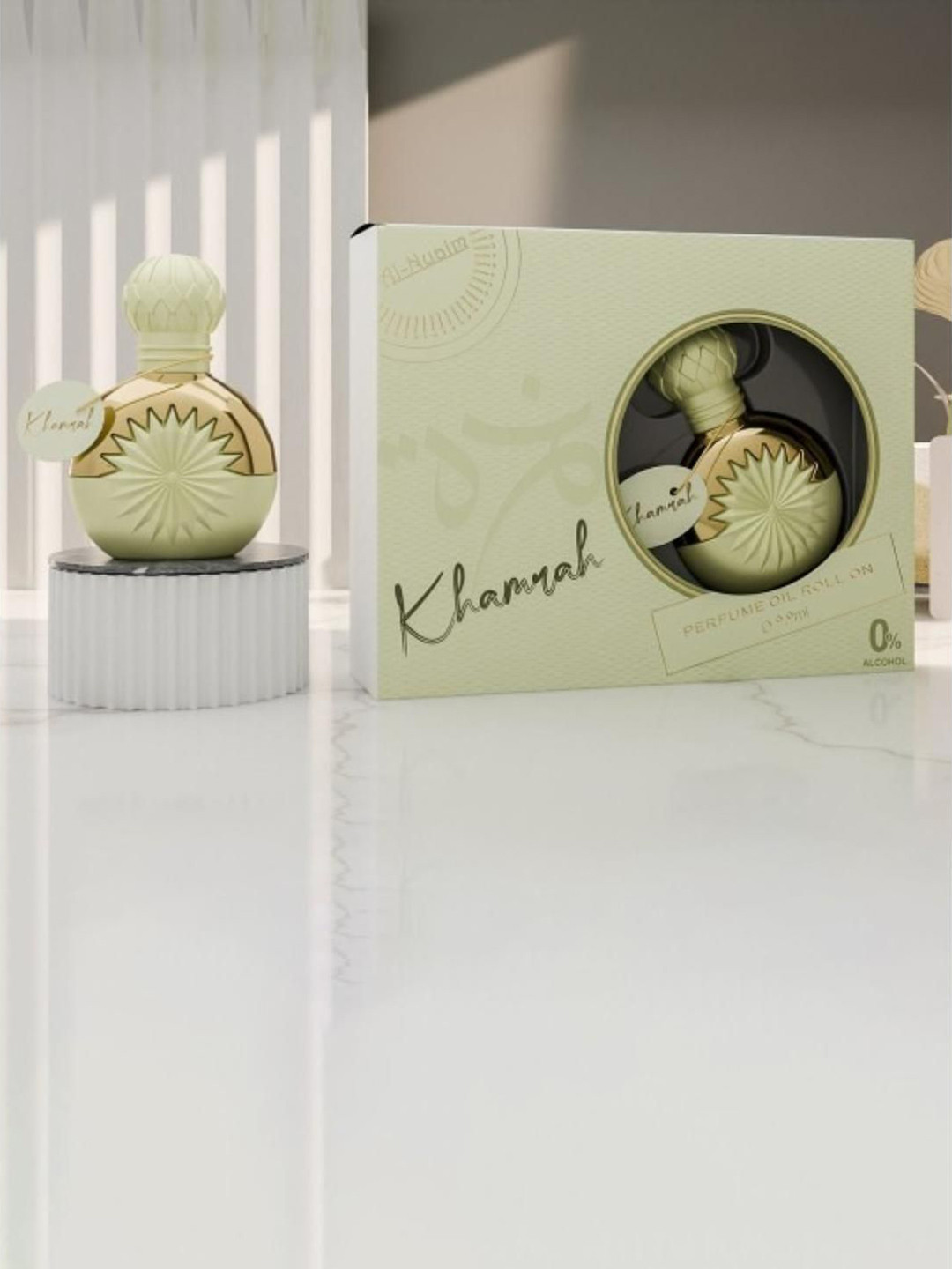 Al-Nuaim Kamrah Long Lasting Attar Roll On - 9.9 ml