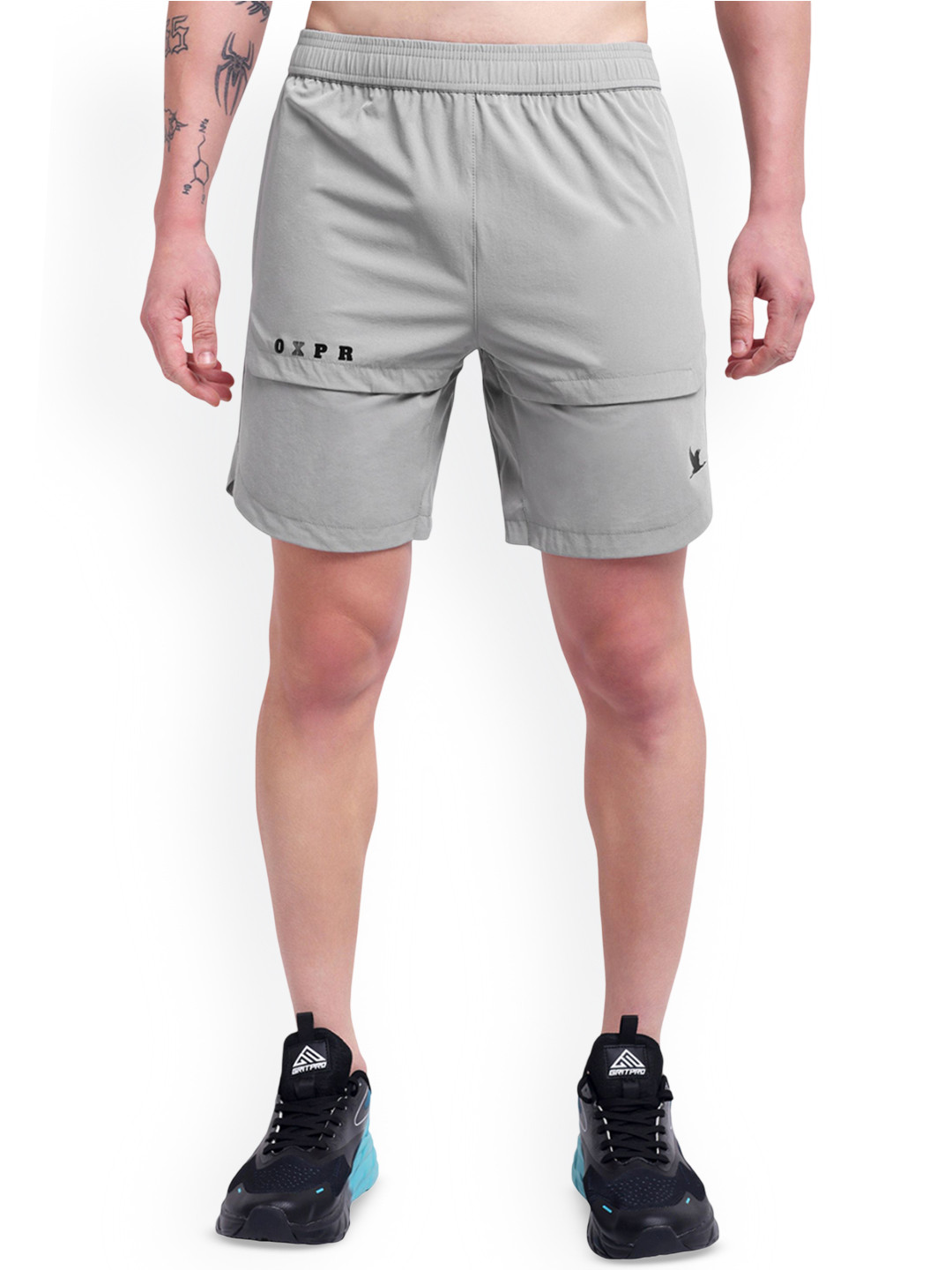 OXPECKER FlexForge Men Slim Fit Training or Gym Sports Shorts