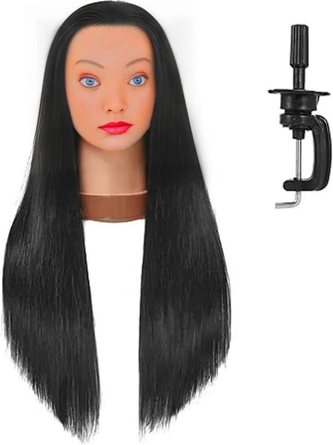 VIEWS Women Black Wavy Clip-In Locks Hair Extension 28 inch