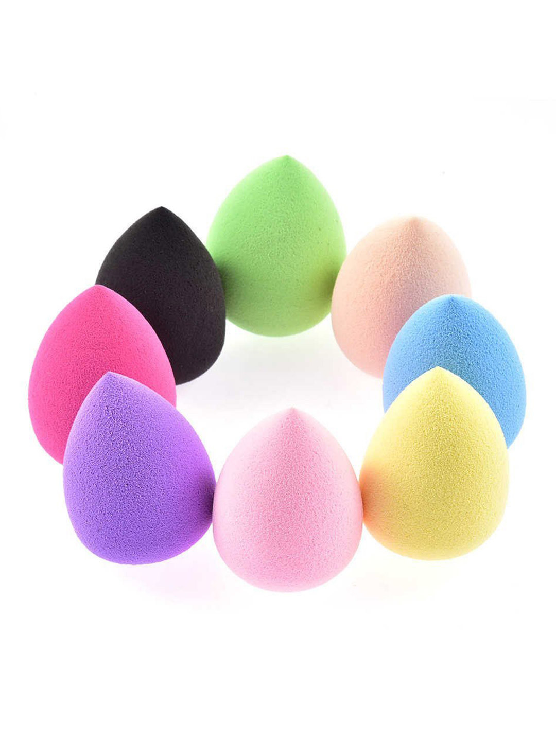 CHRONEX Set Of 8 Professional Makeup Blender Sponge With Case