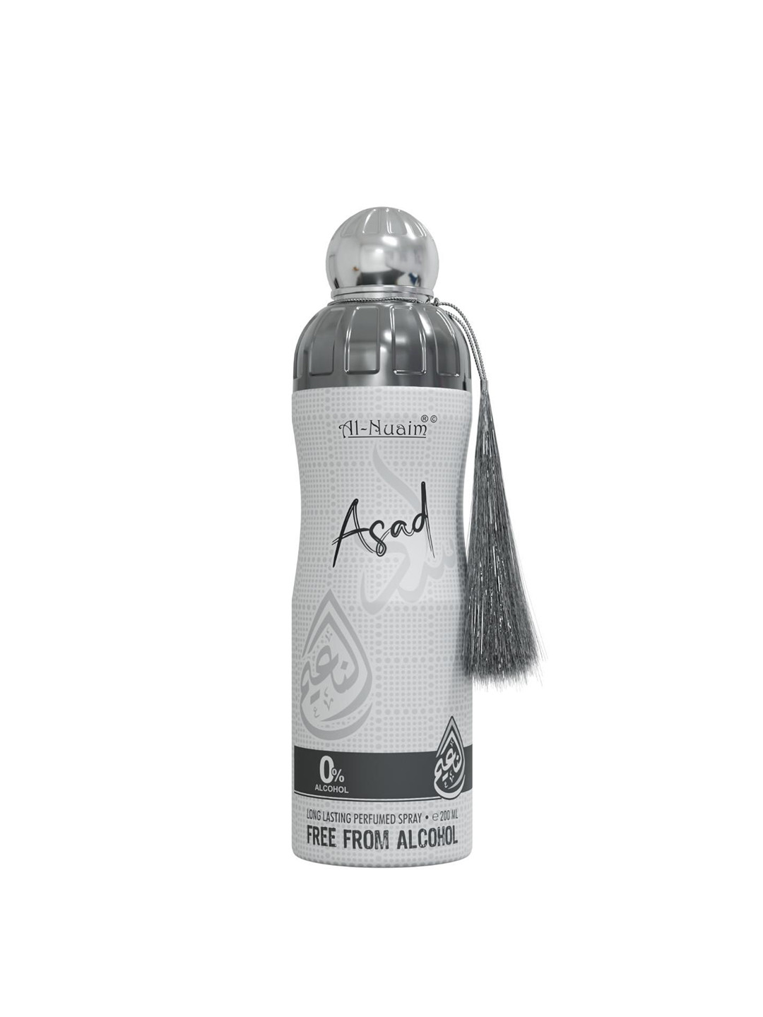 Al-Nuaim Asad Long Lasting Alcohol Free Deodorant - 200 ml