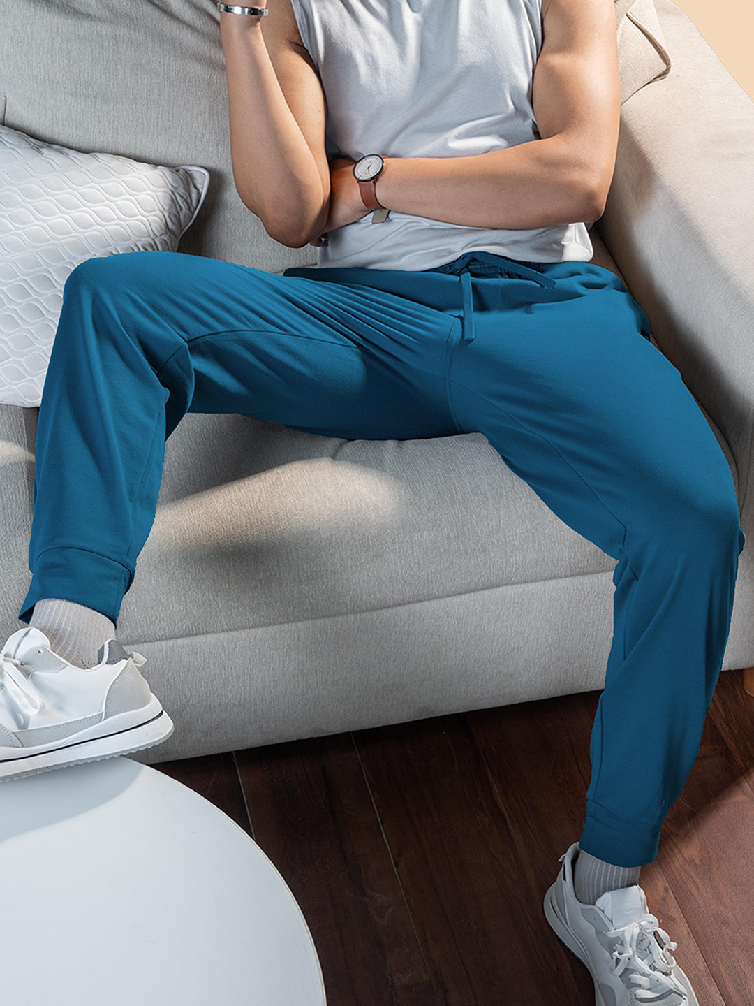 TIGER SNAKE Men Regular Fit Mid Rise Joggers Track Pant