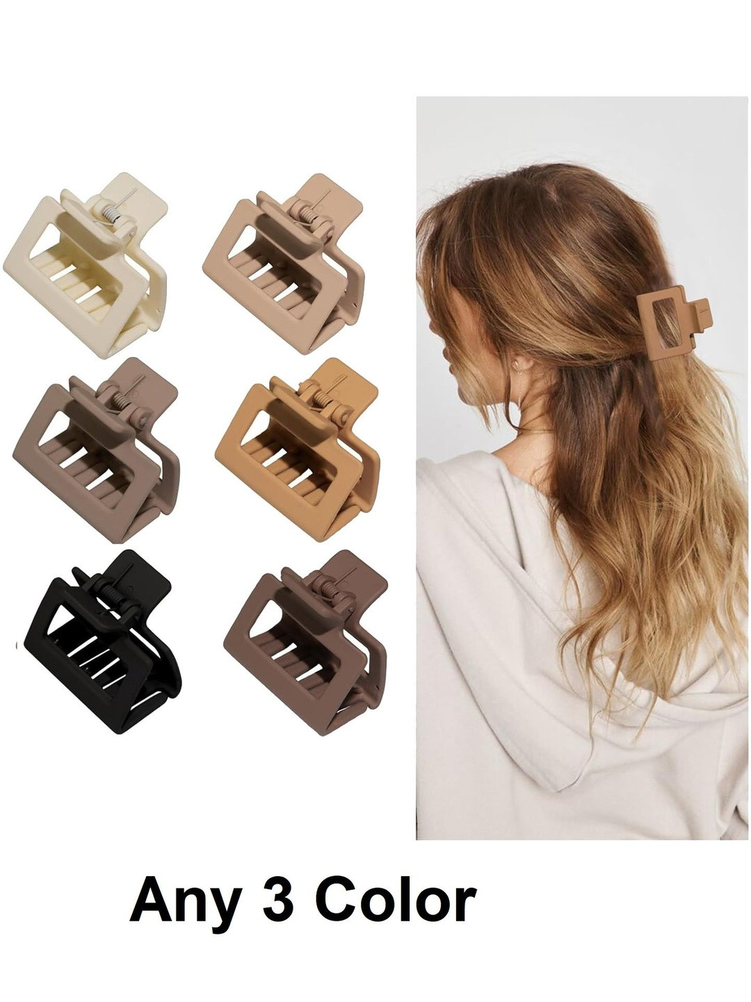 DIVASTRI Set of 3 Claw Clip