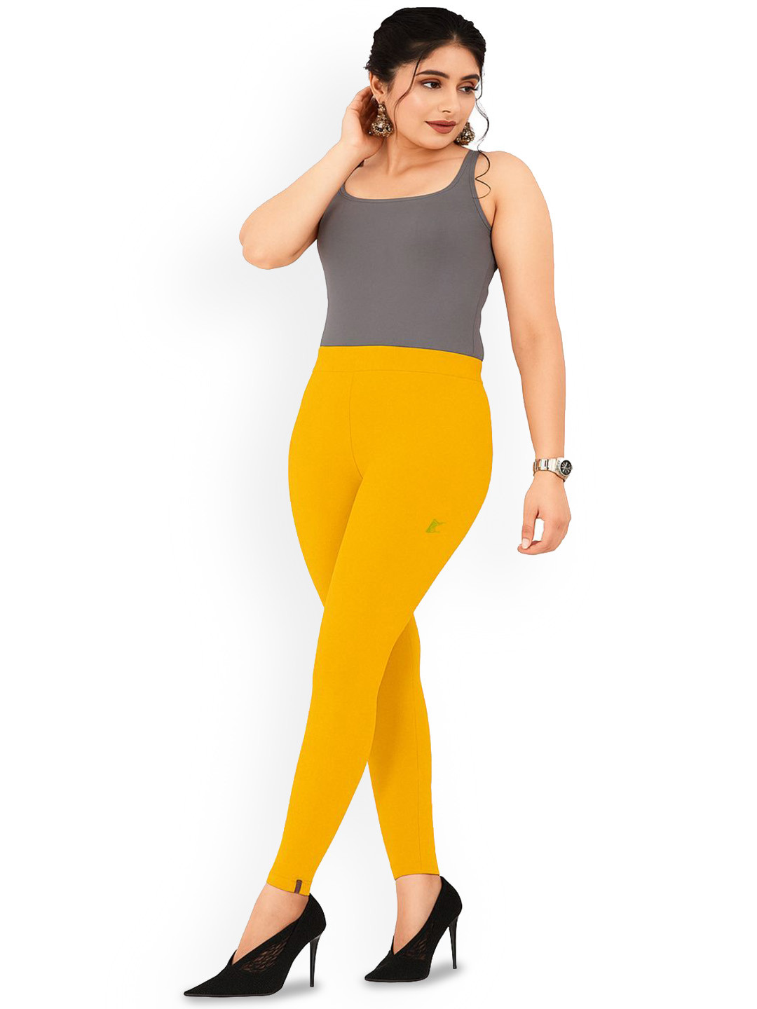 E-Bin-Sales Women Stretchable Ankle-Length Leggings
