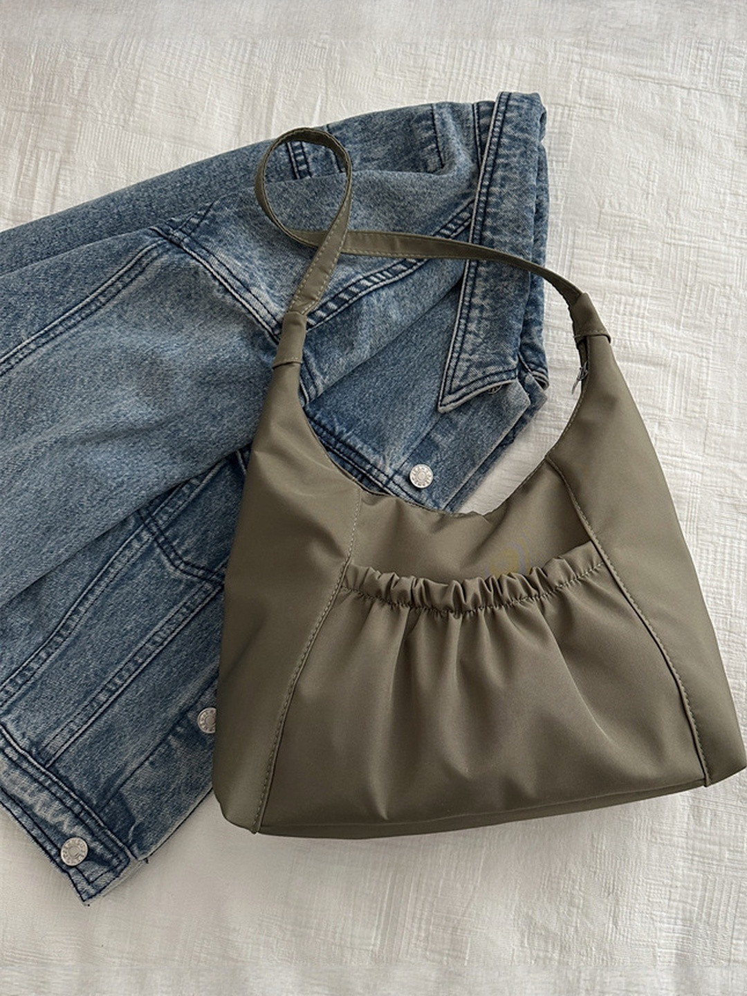 CORSICA Women Olive PU  Handbags