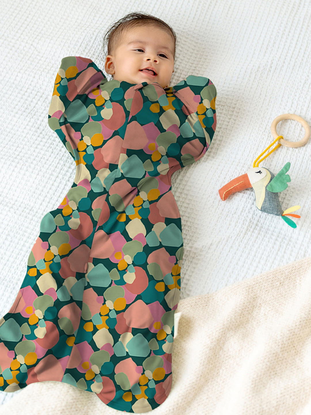 Cocoon Care Infants Bamboo Cotton Swaddle Out Sleep Pod