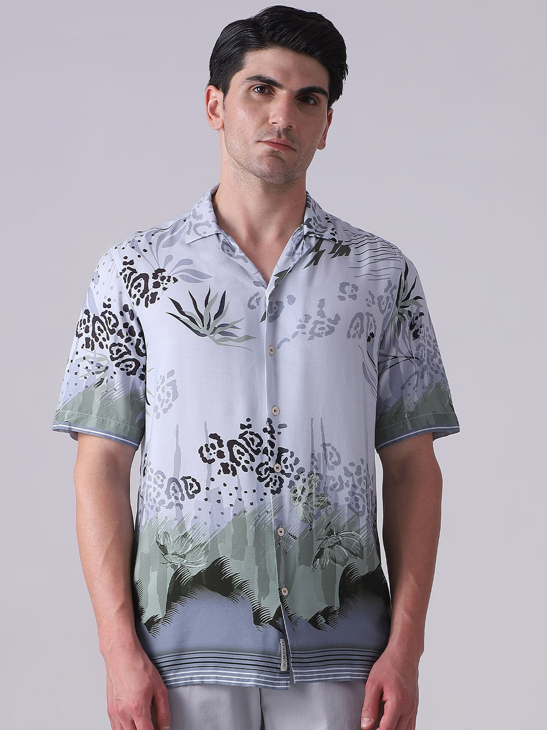 Mufti Men Printed Casual Shirt