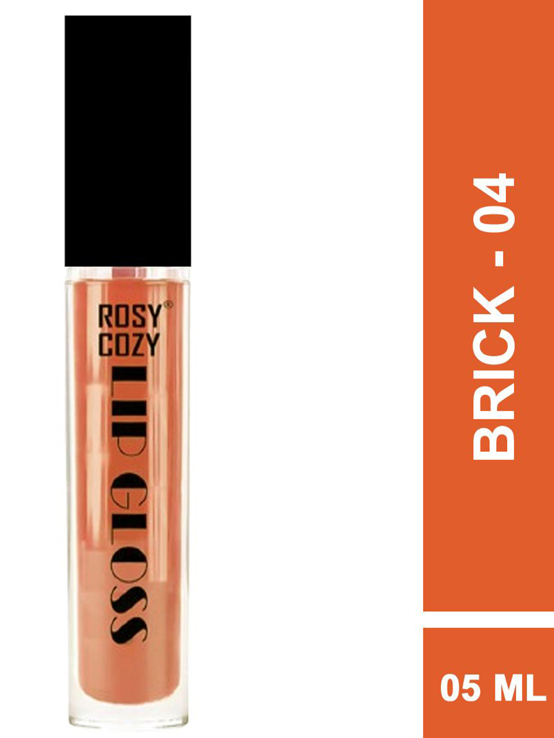 ROSY COZY High Creme Long Lasting Lip Gloss - 5 ml - Brick 04