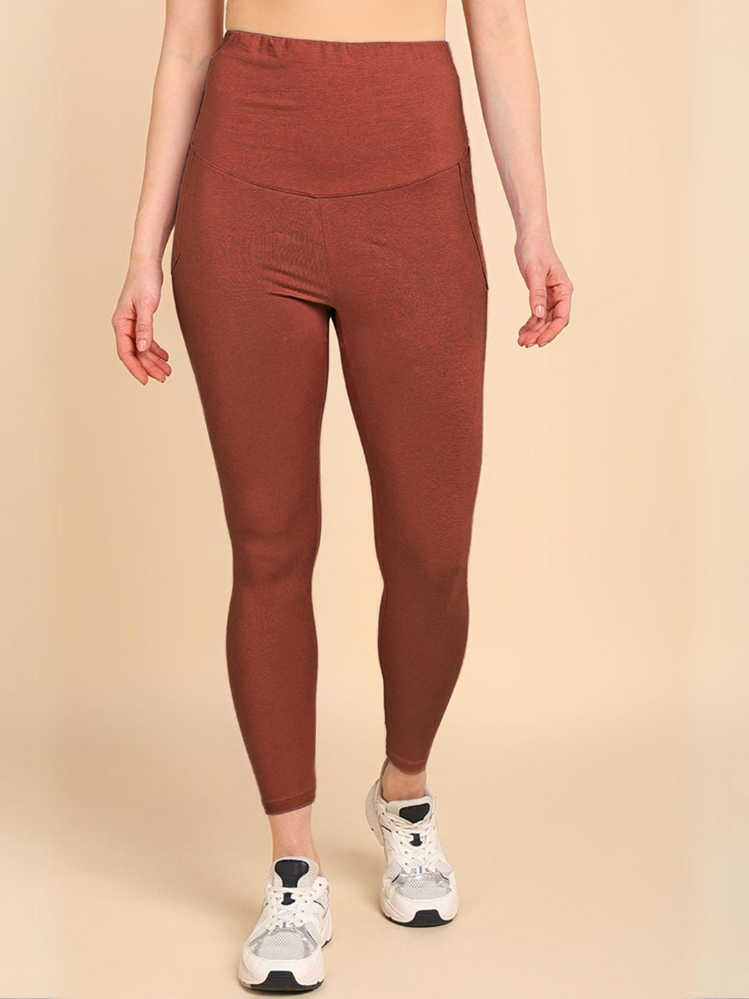 House Of Zelena Women Cotton Maternity & Postpartum Pants