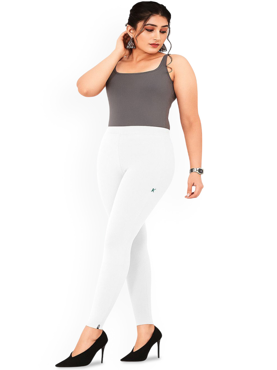 IZON Stretchable Women  Ankle-Length Leggings