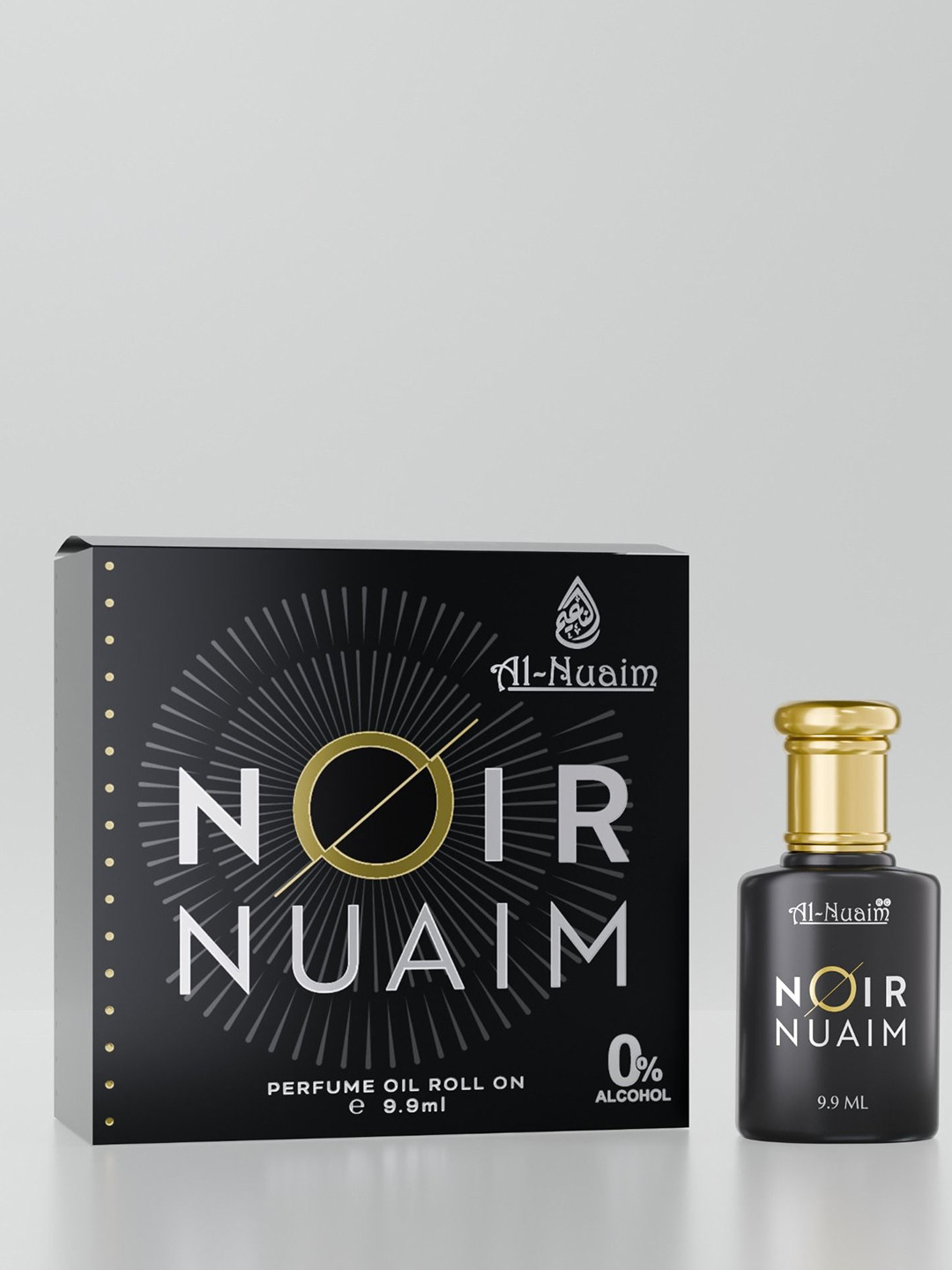 Al-Nuaim Amer Series Noir Nuaim Long Lasting Alcohol Free Attar - 9.9ml