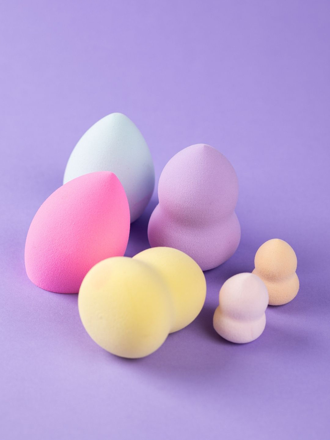 KOLORUP BEAUTY Set Of 6 Premium Makeup Sponge Mini Blender