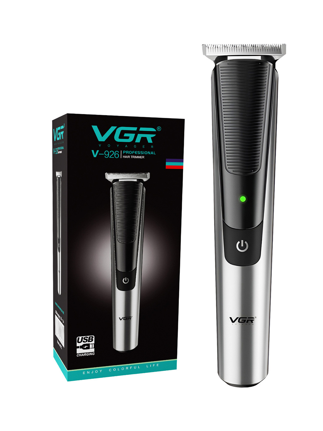 VGR V-926 Professional Hair Trimmer - Silver