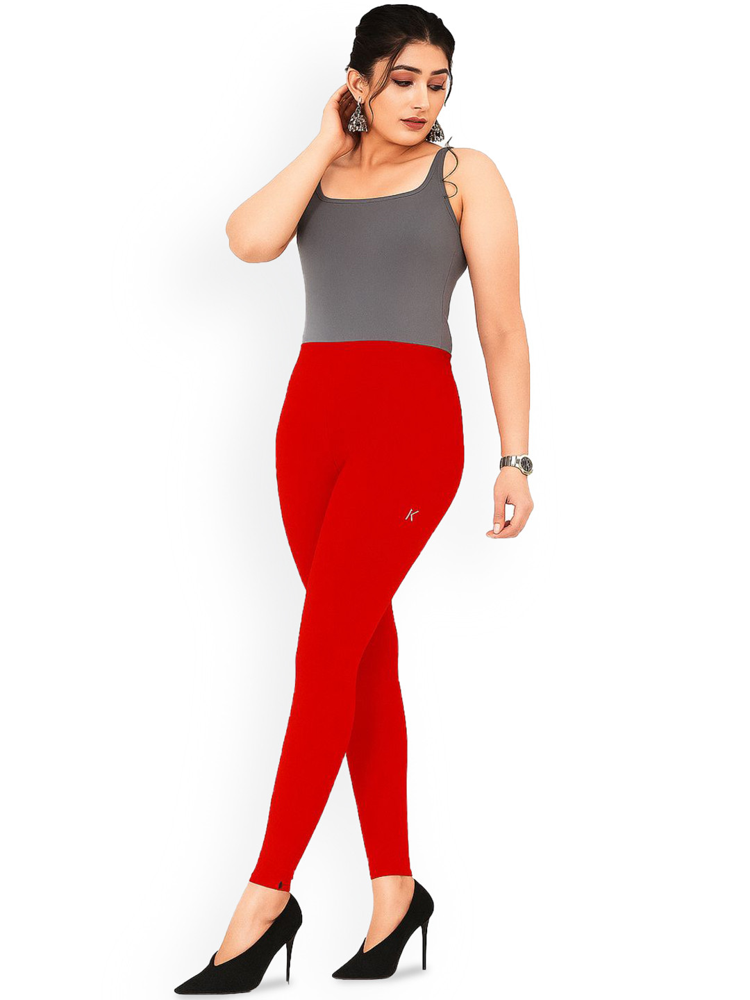 Tysra creations Women Stretchable Ankle-Length Leggings